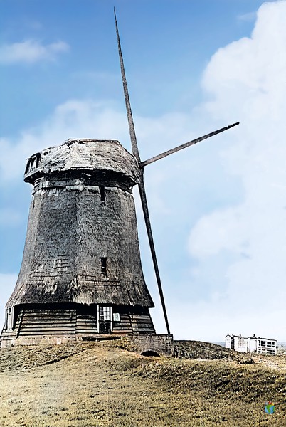 1.Schermer Molens - Noorderring - Ondermolen K - In Verval 1 -   21. 19-Ingekleurd - High Res