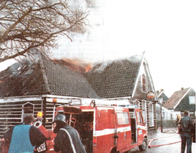 Brand - De Vriendschap 1999