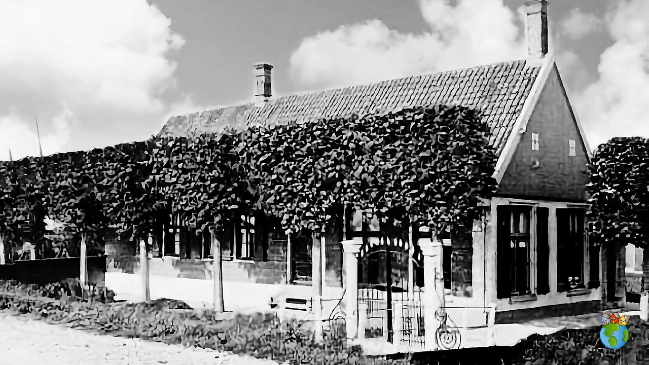 Zuiderring - Schermer Molens - Zuider Polderhuis (2) 03 - Zwart:Wit - High Res